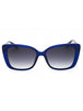 90B - shiny blue / gradient smoke