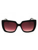 01T - shiny black  / gradient bordeaux