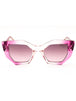 77T - fuxia/other / gradient bordeaux