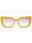 39X - shiny yellow / blue mirror