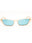 57V - shiny beige / blue