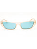 57V - shiny beige / blue