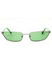 08N - shiny gunmetal  / green