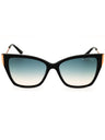 01W - shiny black  / gradient blue