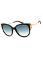 01W - shiny black  / gradient blue