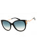 01W - shiny black  / gradient blue