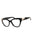 001 - shiny black/clear demo lens