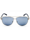 11X - matte light nickeltin / blue mirror