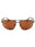 09E - Matte Gunmetal / Solid Dark Brown
