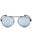 09X - matte gunmetal  / blue mirror