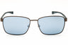 09X - matte gunmetal  / blue mirror