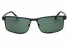 09R - matte gunmetal  / green polarized