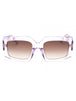 06SC - Transparent Violet / Brown Gradient