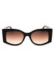 242 - DARK TORTOISE/Brown Gradient
