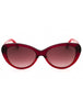 0SK4 3x - BURGUNDY WINE/PINK DS