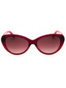 0SK4 3x - BURGUNDY WINE/PINK DS