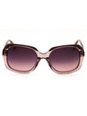 81D - shiny violet / smoke polarized