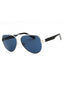 10V - shiny light nickeltin / blue
