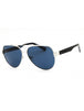10V - shiny light nickeltin / blue