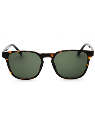 Kenneth Cole Reaction KC1414 sunglasses featuring a sleek black frame with dark tinted lenses and a modern rectangular design.