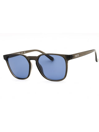 Kenneth Cole Reaction KC1414 sunglasses featuring a sleek black frame and dark tinted lenses in a classic design.