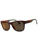 601 - MATTE BURGUNDY/ORANGE MIRROR