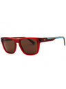 615 - MATTE RED/Green