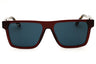 601 - TRANSPARENT BURGUNDY/Blue