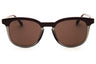 601 - BURGUNDY/ TRANSPARENT GREY/Brown
