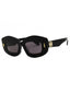 01A - shiny black  / smoke