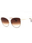 721 - GOLD/BEIGE / Brown Gradient