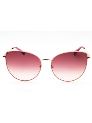 Longchamp LO158S women's sunglasses with black frames and gradient lenses.