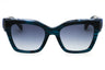 407 - STRIPED BLUE/Grey Gradient