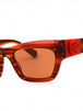607 - STRIPED RED/Brown
