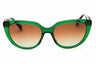 300 - TRANSPARENT GREEN/Brown Gradient