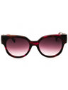 234 - TEXTURED BROWN/PURPLE/ROSE/Grey Gradient