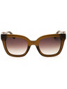 200 - TRANSPARENT BROWN/Grey Gradient