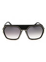 01B - Shiny black  / gradient smoke