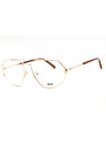 032 - pale gold/Clear demo lens