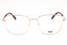 028 - shiny rose gold / clear demo lens