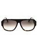 0WR7 9K - BLACK HAVANA / GREEN SHADED