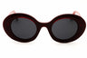 0C8C IR - BURGUNDY RED/GREY