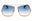 30W - shiny deep gold / gradient blue