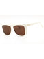 21E - white / brown mirror