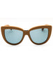 46N - matte light brown / green