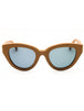 46N - matte light brown / green