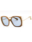46X - matte light brown / blue mirror
