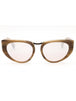 60G - beige horn / brown mirror