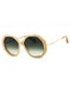 25P - ivory / gradient green
