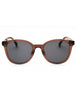 48A - shiny dark brown / smoke